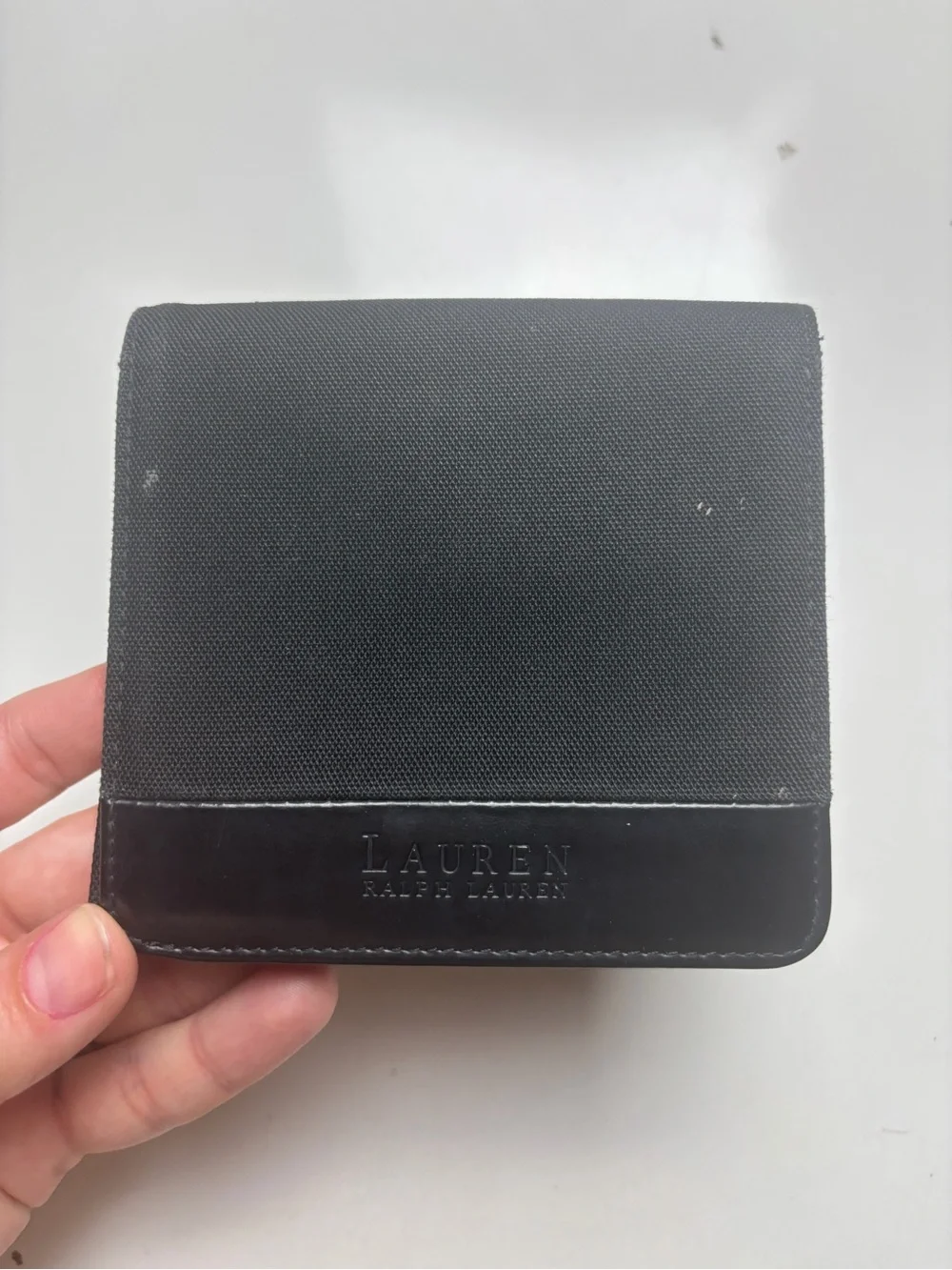 Lauren Ralph Lauren Black Men's Bifold Wallet